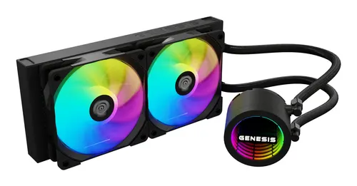 GENESIS Hydria 240 ARGB Procesor Chłodnica cieczy all-in-one Czarny