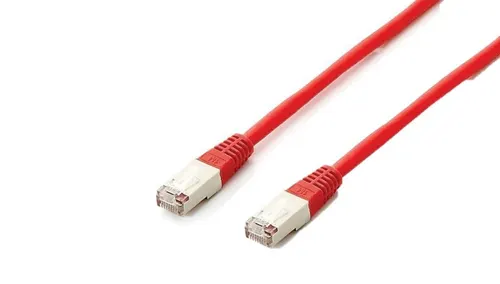 Equip 605626 kabel sieciowy Czerwony 10 m Cat6a S/FTP (S-STP) Okrągły
