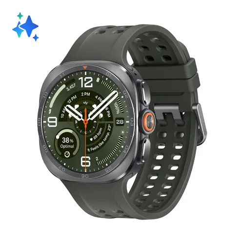 Samsung Galaxy Watch Ultra2 3,81 cm (1.5") AMOLED 47 mm Cyfrowy 498 x 498 px Ekran dotykowy 4G Srebrny Wi-Fi GPS
