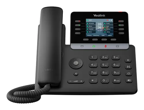 Yealink T73U telefon VoIP Czarny LCD