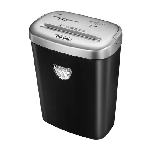 Fellowes 53C niszczarka Rozdrabnianie krzyżowe 22 cm Czarny