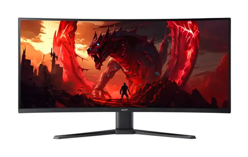Acer NITRO XZ0 XZ340CURX2bmiipphx monitor komputerowy 86,4 cm (34") 3440 x 1440 px Wide Quad HD LCD Czarny