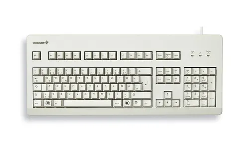 CHERRY G80-3000 klawiatura Uniwersalne USB QWERTY US English Szary, przełączniki MX Black