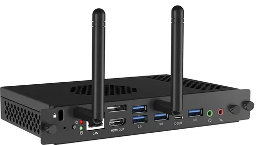 iiyama OPC51204BC-1 komputer osobisty/workstation Intel® Core™ i5 i5-12450H 8 GB DDR4-SDRAM 256 GB SSD Windows 11 IoT Enterprise Mini PC Czarny