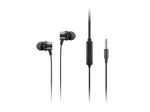 Lenovo 4XD1J77352 słuchawki/zestaw słuchawkowy Przewodowa Douszny Biuro/centrum telefoniczne Czarny