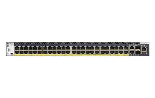 NETGEAR GSM4352PA Zarządzany L2/L3/L4 Gigabit Ethernet (10/100/1000) Obsługa PoE 1U Czarny