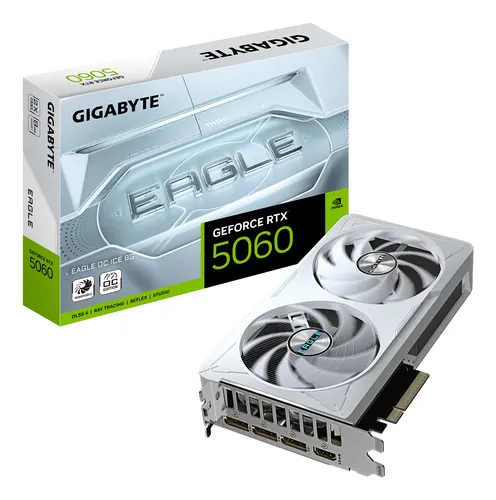 GIGABYTE GeForce RTX 5060 EAGLE OC ICE 8G NVIDIA 8 GB GDDR7