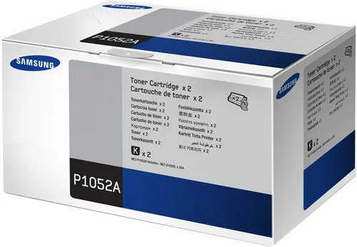Samsung Zestaw 2 wkładów z czarnym tonerem o wysokiej wydajności MLT-P1052A