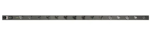 Vertiv EGVHVBB152-104UKRUK-V rozdzielacz zasilania PDU 15 x gniazdo sieciowe Czarny