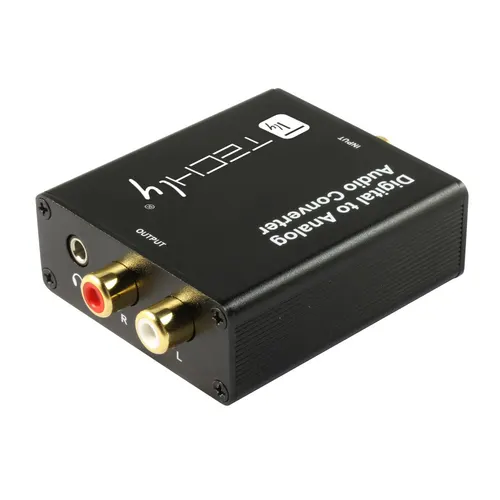 Techly IDATA SPDIF-9 konwerter plików audio Czarny