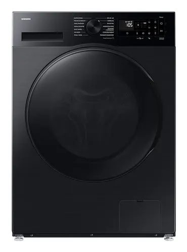 Samsung WD90DG5G34BBEO pralko-suszarka Wolnostojący Od przodu Czarny