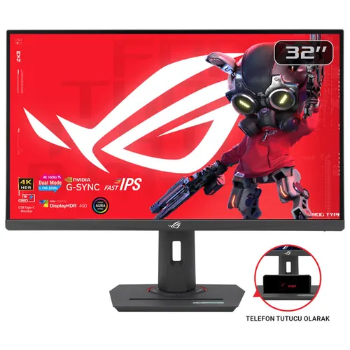 ASUS ROG Strix XG32UCG monitor komputerowy 80 cm (31.5") 3840 x 2160 px 4K Ultra HD LCD Czarny