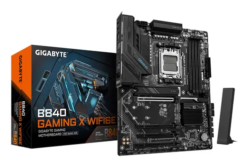 GIGABYTE B840 GAMING X WIFI6E AMD B840 Gniazdo AM5 ATX