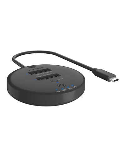 ICY BOX IB-1612MCL-C31 USB 3.2 Gen 2 (3.1 Gen 1) Type-C Czarny
