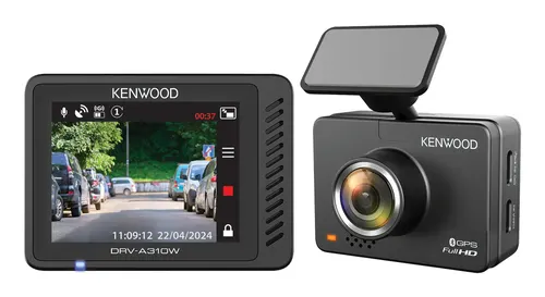 Kenwood DRV-A310W rejestrator Full HD Wi-Fi DC Czarny