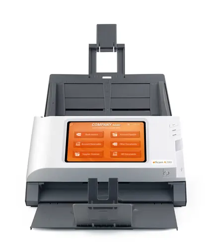 Plustek eScan A280 Enterprise Skaner ADF 600 x 600 DPI A4 Czarny, Biały