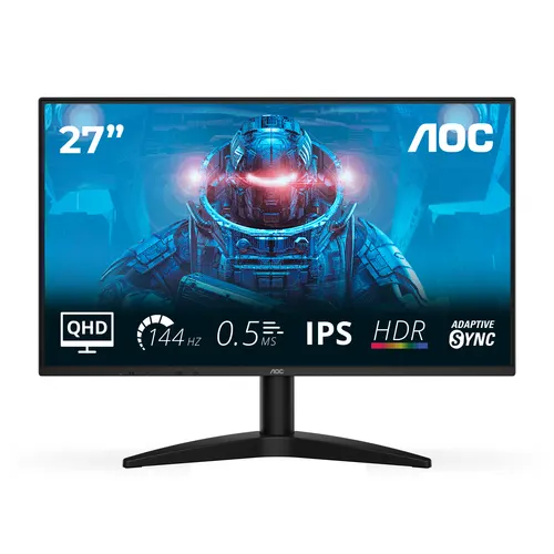 AOC B3 Q27B36X/69 monitor komputerowy 68,6 cm (27") 2560 x 1440 px Czarny