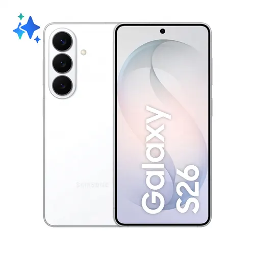 Samsung Galaxy S26 16 cm (6.3") Dual SIM Android 16.0 5G USB Type-C 12 GB 256 GB 4300 mAh Biały