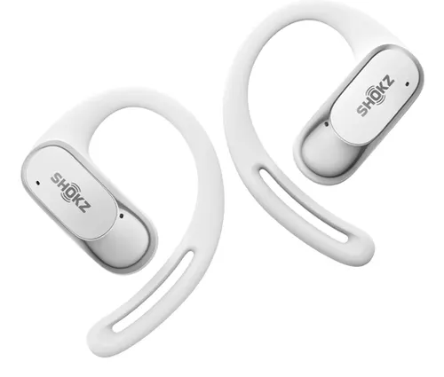 SHOKZ OpenFit Air Zestaw słuchawkowy Bezprzewodowy Nauszny Połączenia/Muzyka/Sport/Codzienność Bluetooth Biały