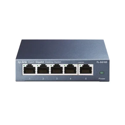 TP-Link TL-SG105 przełącznik sieciowy Nie zarządzany L2 Gigabit Ethernet (10/100/1000) Czarny