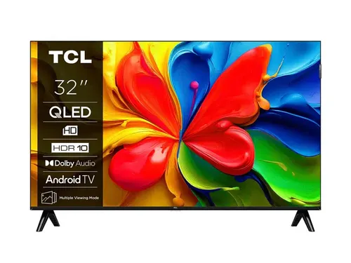 TCL 32V4C Telewizor 81,3 cm (32") HD Smart TV Wi-Fi Czarny
