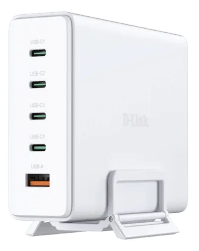 D-Link DCF-241 ładowarka do urządzeń przenośnych Uniwersalne Biały Prąd przemienny Szybkie ładowanie Wewnętrzna