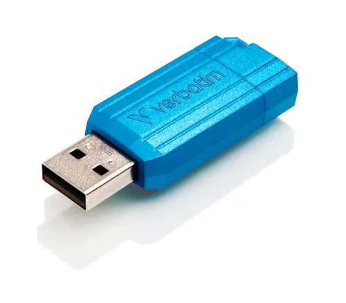 Verbatim Store 'n' Go PinStripe pamięć USB 16 GB USB Typu-A 2.0 Niebieski