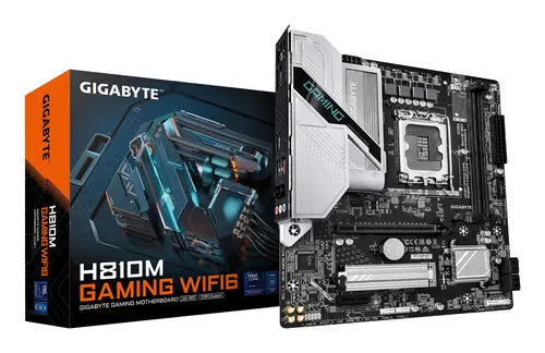 GIGABYTE H810M GAMING WIFI6 płyta główna Intel H810 LGA 1851 (Socket V1) micro ATX