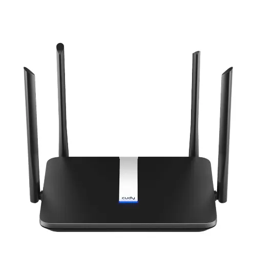 Cudy X6 router bezprzewodowy Gigabit Ethernet Dual-band (2.4 GHz/5 GHz) Czarny