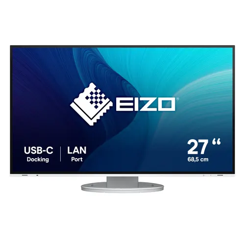 EIZO FlexScan EV2795-WT monitor komputerowy 68,6 cm (27") 2560 x 1440 px Quad HD LCD Biały