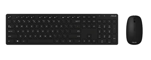 ASUS W5000 klawiatura Dołączona myszka Uniwersalne RF Wireless Czarny