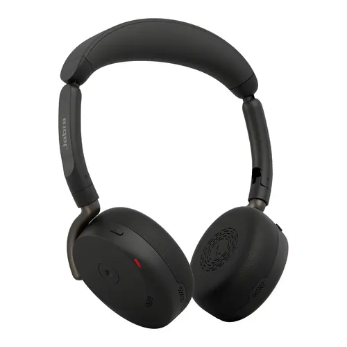 Jabra Evolve3 65 Flex Zestaw słuchawkowy Bezprzewodowy Opaska na głowę Biuro/centrum telefoniczne USB Type-C Bluetooth Czarny, Microsoft Teams