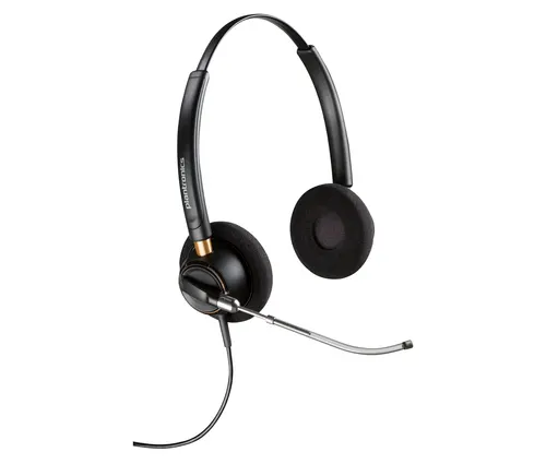 HP Poly Obuuszny zestaw słuchawkowy Poly EncorePro 520V VoiceTube + Quick Disconnect, z mikrofonem VoiceTube