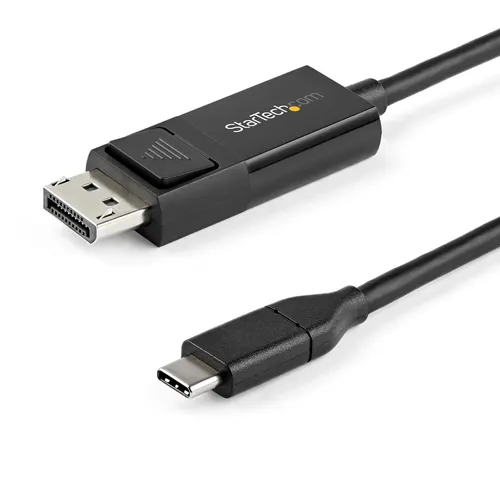 StarTech.com CDP2DP2MBD adapter kablowy 2 m USB Type-C DisplayPort Czarny