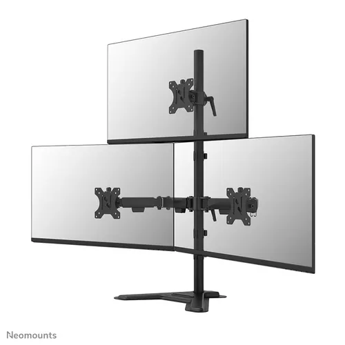 Neomounts DS45-600BL2-1 uchwyt / stojak do monitorów 81,3 cm (32") Biurko Czarny