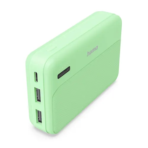Hama Pocket 10 Litowo-polimerowy (LiPo) 10000 mAh Zielony
