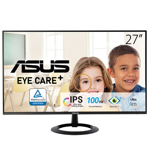 ASUS VZ27EHF monitor komputerowy 68,6 cm (27") 1920 x 1080 px Full HD LCD Czarny