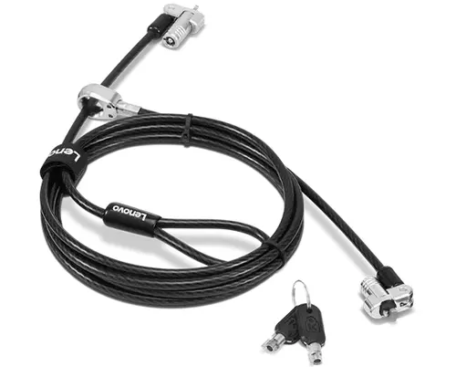 Lenovo 4XE1B81919 zapięcie do kabli Czarny 1,8 m