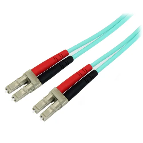 StarTech.com A50FBLCLC10 kabel InfiniBand / światłowodowy 10 m LC Kolor Aqua