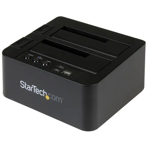 StarTech.com SDOCK2U313R duplikator Duplikator HDD Czarny 2 kopii