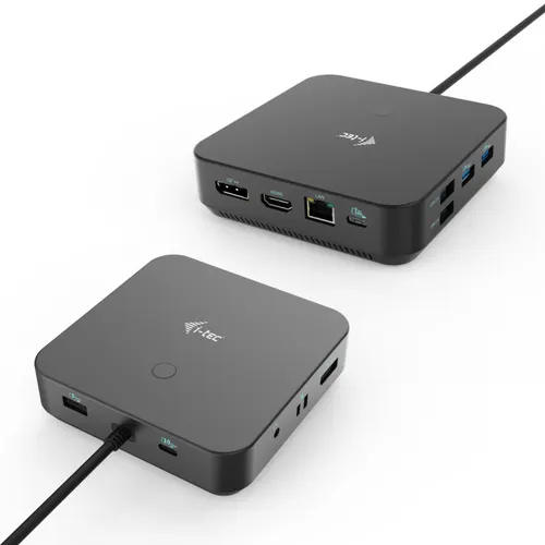 i-tec C31TRIPLE4KDOCKPDPRO stacja dokująca Przewodowa USB 3.2 Gen 1 (3.1 Gen 1) Type-C Czarny
