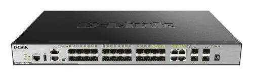 D-Link DGS-3630-28SC Zarządzany L3 1U Czarny
