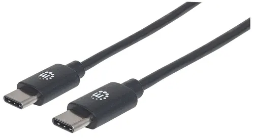 Manhattan 354875 kabel USB USB 2.0 2 m USB C 0,48 Gbit/s Czarny