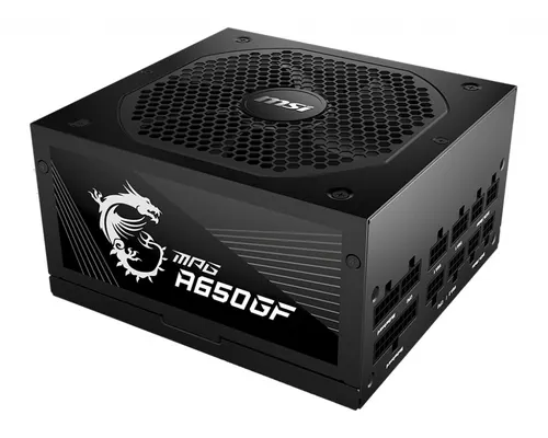 MSI MPG A650GF moduł zasilaczy 650 W 24-pin ATX ATX Czarny