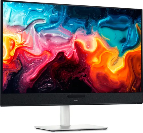 DELL Plus S3225QC monitor komputerowy 80,3 cm (31.6") 3840 x 2160 px 4K Ultra HD QD-OLED Czarny, Srebrny