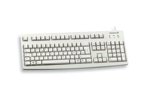 CHERRY G83-6105 klawiatura Uniwersalne USB British English Szary