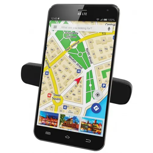 Techly I-SMART-UNIDUA uchwyt Uchwyt pasywny Telefon komórkowy/Smartfon, Tablet/UMPC Czarny