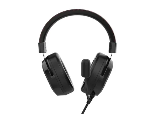Conceptronic ATHAN02B słuchawki/zestaw słuchawkowy Przewodowa Opaska na głowę Gaming USB Typu-A Czarny