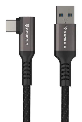 GENESIS VR Cable USB-C/USB-A M/M 5 m kabel USB USB 3.2 Gen 1 (3.1 Gen 1) USB A USB C 5 Gbit/s Czarny, Szary