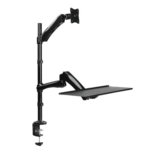 LogiLink BP0030 uchwyt / stojak do monitorów 68,6 cm (27") Biurko Czarny